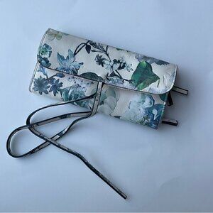 Make up or pencil  floral zipper pouch bag
